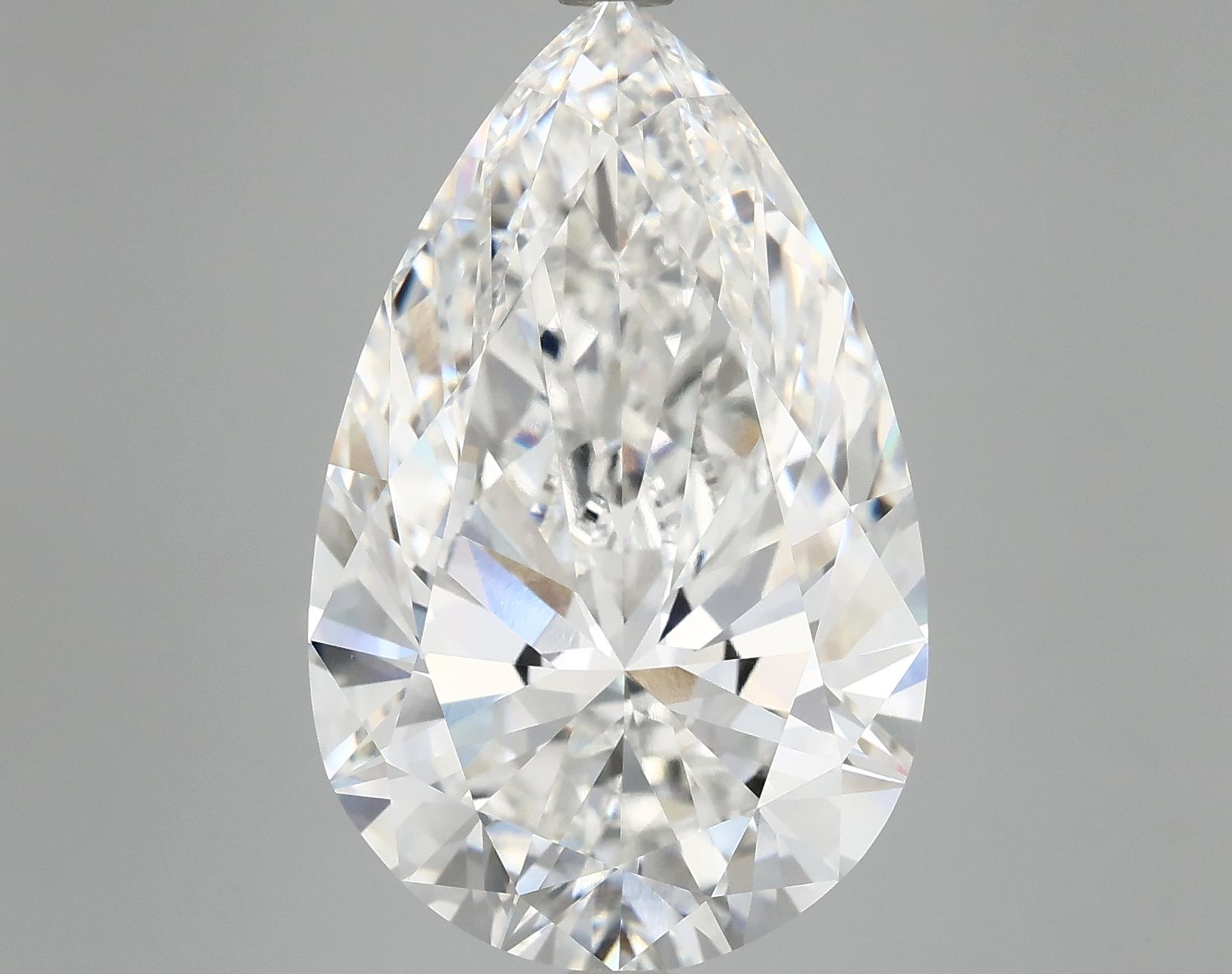 10.15 Carat Pear Shaped Ideal Cut VVS2 IGI Certified Lab Grown Diamond