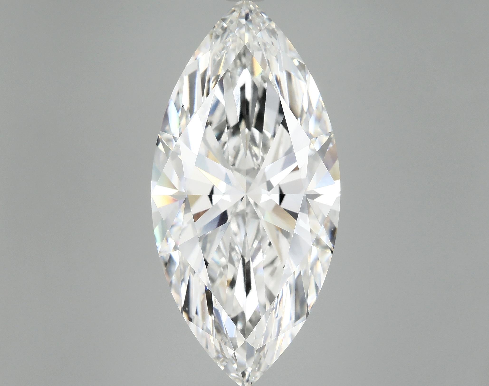 11.62 Carat Marquise Shaped Excellent Cut VVS2 IGI Certified Lab Grown Diamond