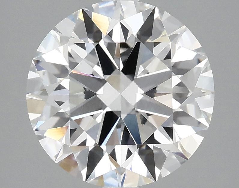 3.07 Carat Round Shaped Ideal Cut VVS2 IGI Certified Lab Grown Diamond