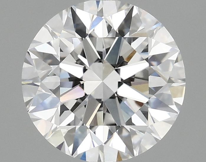 2.09 Carat Round Shaped Excellent Cut VVS2 IGI Certified Lab Grown Diamond