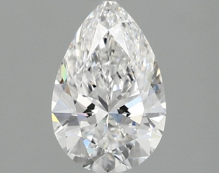 1.05 Carat Pear Shaped Excellent Cut VVS2 IGI Certified Lab Grown Diamond