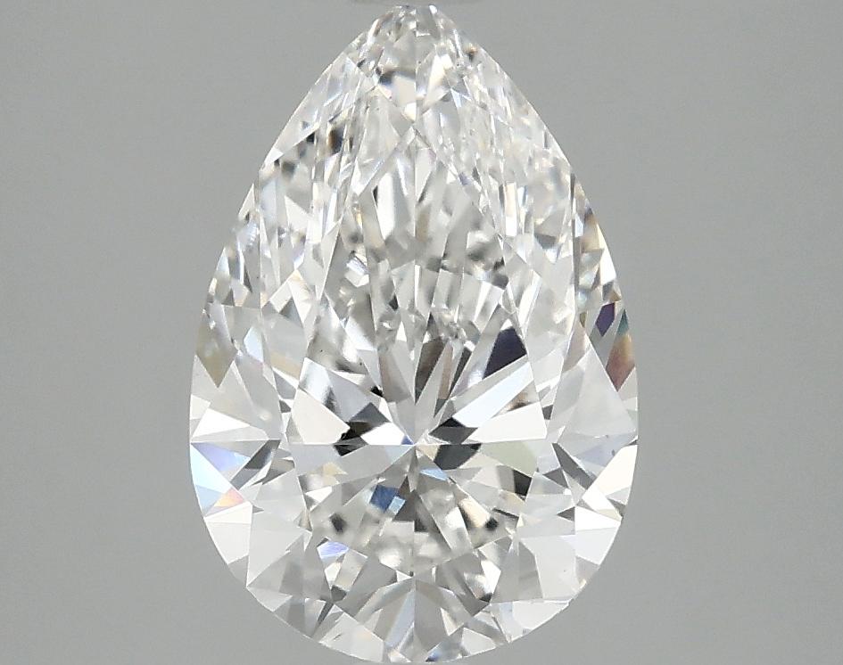 2.39 Carat Pear Shaped Excellent Cut VS2 IGI Certified Lab Grown Diamond