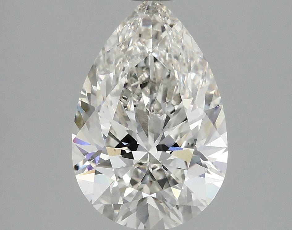 2.42 Carat Pear Shaped Excellent Cut VS2 IGI Certified Lab Grown Diamond