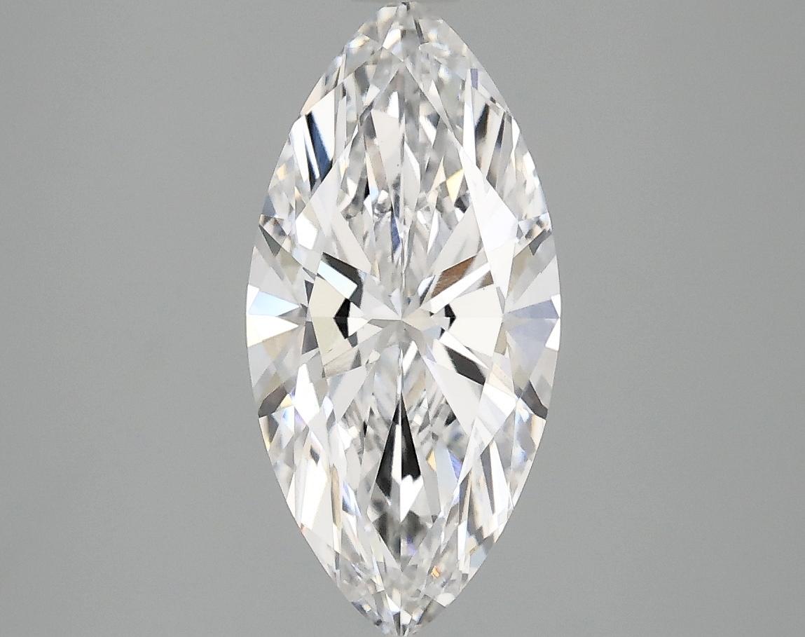2.01 Carat Marquise Shaped Excellent Cut VVS2 IGI Certified Lab Grown Diamond