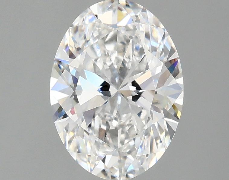 1.5 Carat Oval Shaped Excellent Cut VVS2 IGI Certified Lab Grown Diamond