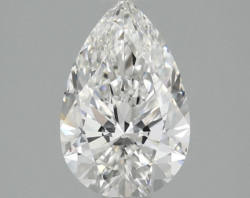 1.56 Carat Pear Shaped Ideal Cut VVS2 IGI Certified Lab Grown Diamond