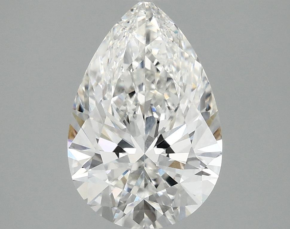 2.51 Carat Pear Shaped Excellent Cut VVS2 IGI Certified Lab Grown Diamond