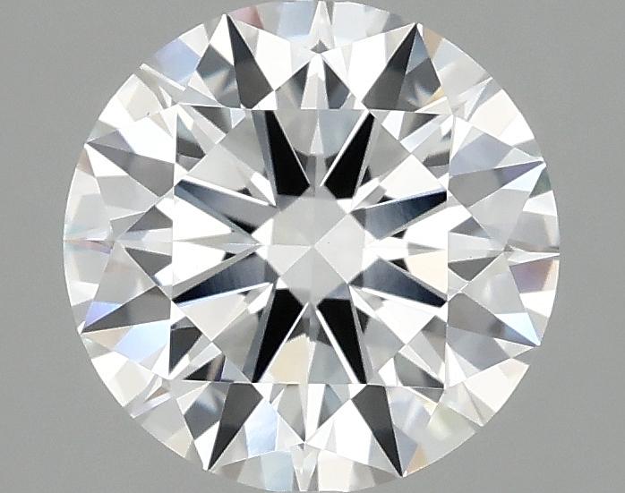 2.08 Carat Round Shaped Ideal Cut VVS2 IGI Certified Lab Grown Diamond
