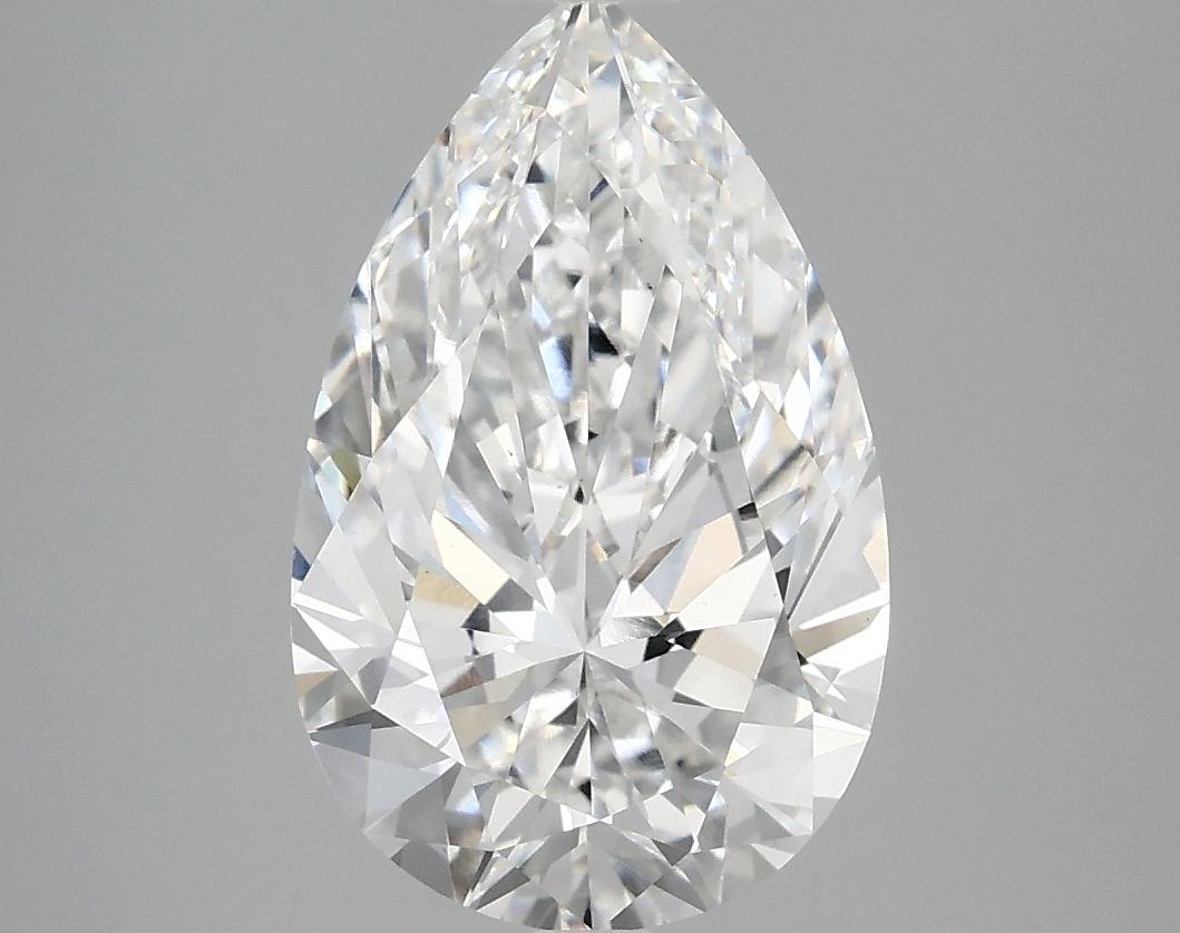 2.95 Carat Pear Shaped Ideal Cut VS1 IGI Certified Lab Grown Diamond
