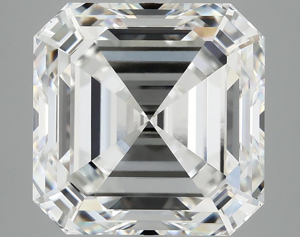 8.14 Carat Asscher Shaped Excellent Cut VVS2 IGI Certified Lab Grown Diamond
