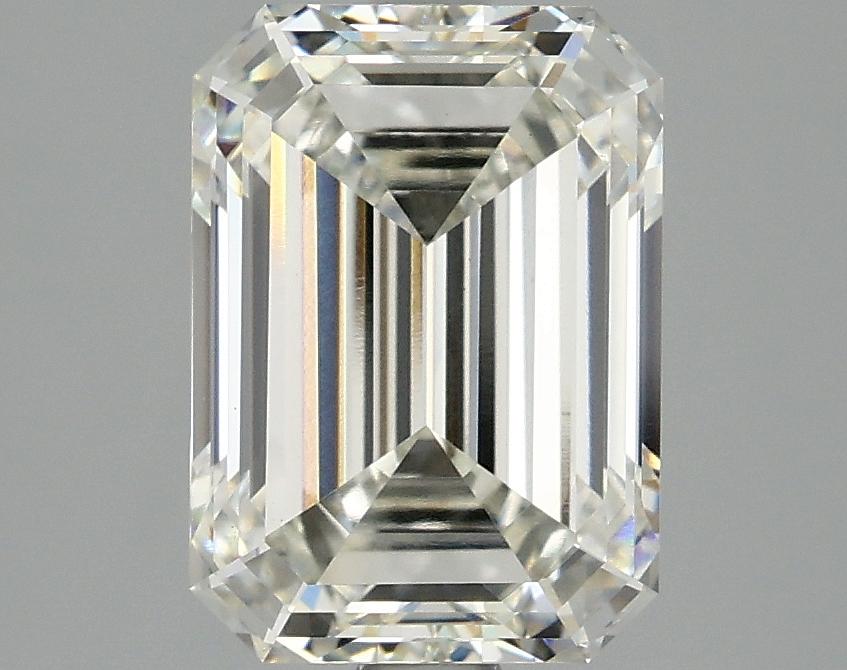 3.1 Carat Emerald Shaped Ideal Cut VVS2 IGI Certified Lab Grown Diamond