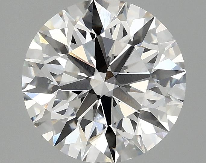 2.05 Carat Round Shaped Ideal Cut VVS2 IGI Certified Lab Grown Diamond