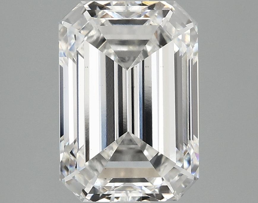 3.04 Carat Emerald Shaped Ideal Cut VS2 IGI Certified Lab Grown Diamond