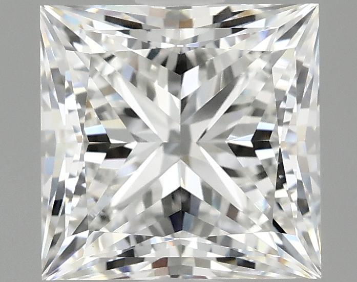 2.09 Carat Princess Shaped Ideal Cut VVS2 IGI Certified Lab Grown Diamond