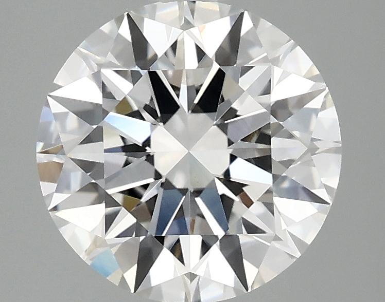 2.58 Carat Round Shaped Ideal Cut VVS2 IGI Certified Lab Grown Diamond
