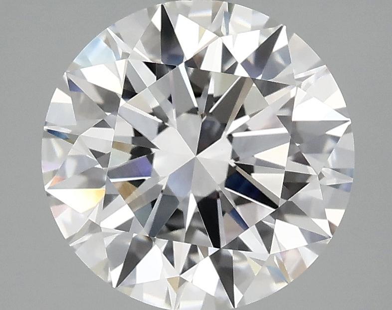 3.06 Carat Round Shaped Ideal Cut VVS2 IGI Certified Lab Grown Diamond