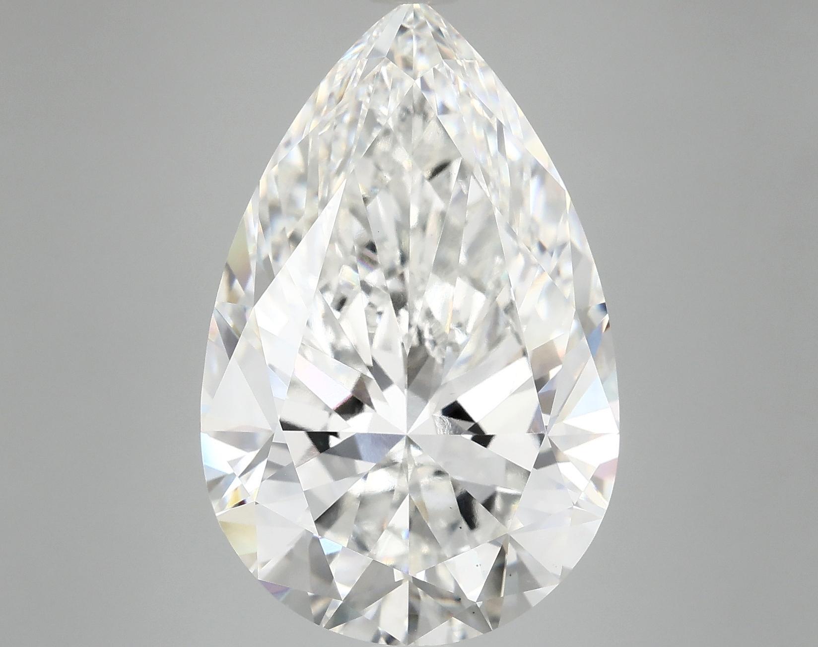 11.23 Carat Pear Shaped Ideal Cut VS1 IGI Certified Lab Grown Diamond