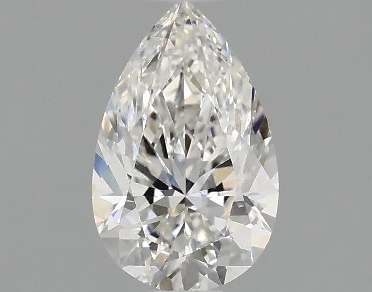 0.98 Carat Pear Shaped Ideal Cut VVS2 IGI Certified Lab Grown Diamond