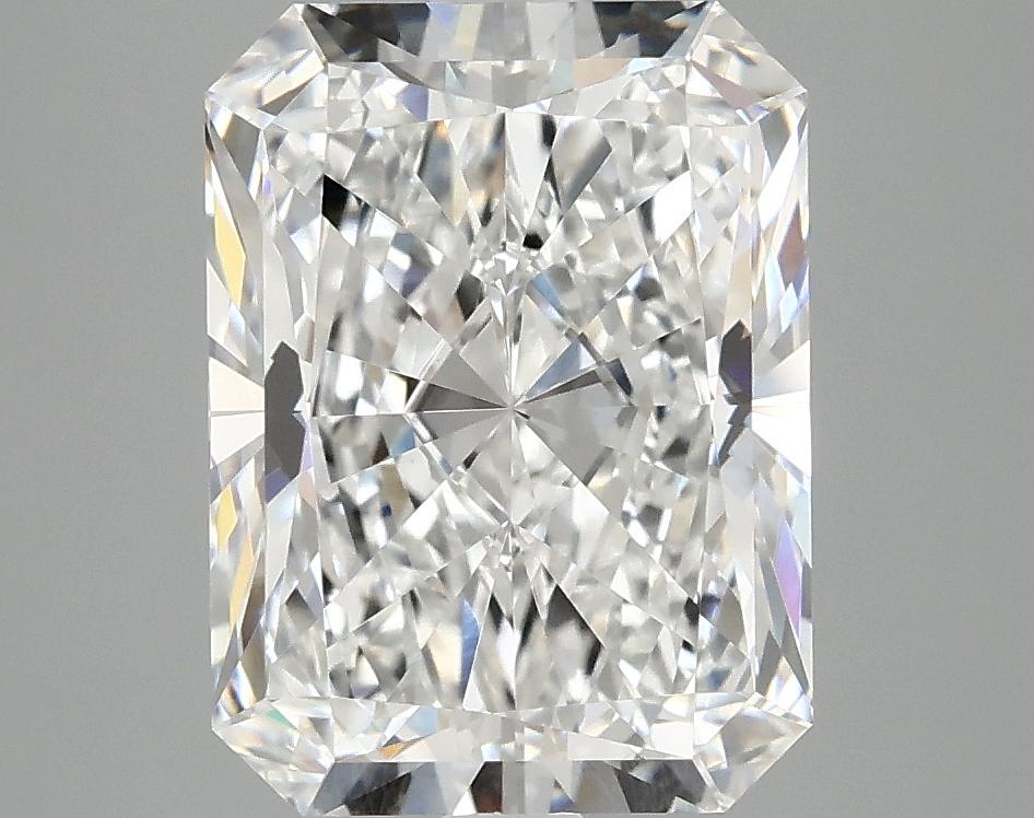 4.09 Carat Radiant Shaped Excellent Cut VVS2 IGI Certified Lab Grown Diamond