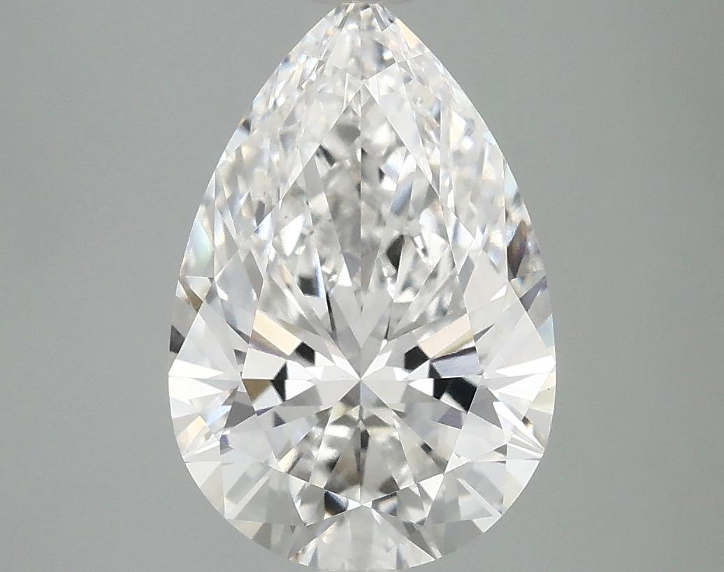 3.09 Carat Pear Shaped Excellent Cut VVS2 IGI Certified Lab Grown Diamond