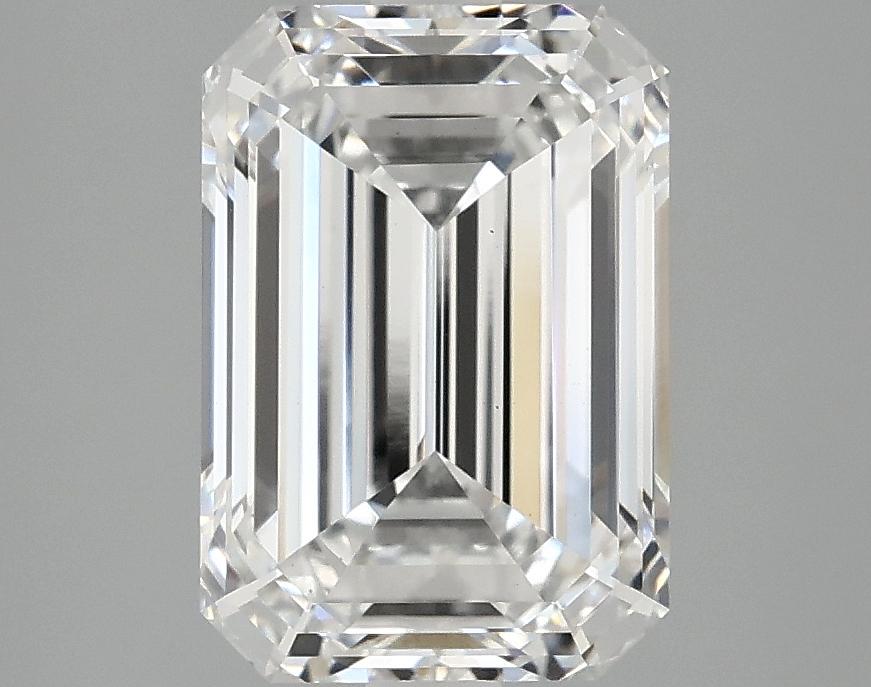 3.08 Carat Emerald Shaped Ideal Cut VS1 IGI Certified Lab Grown Diamond