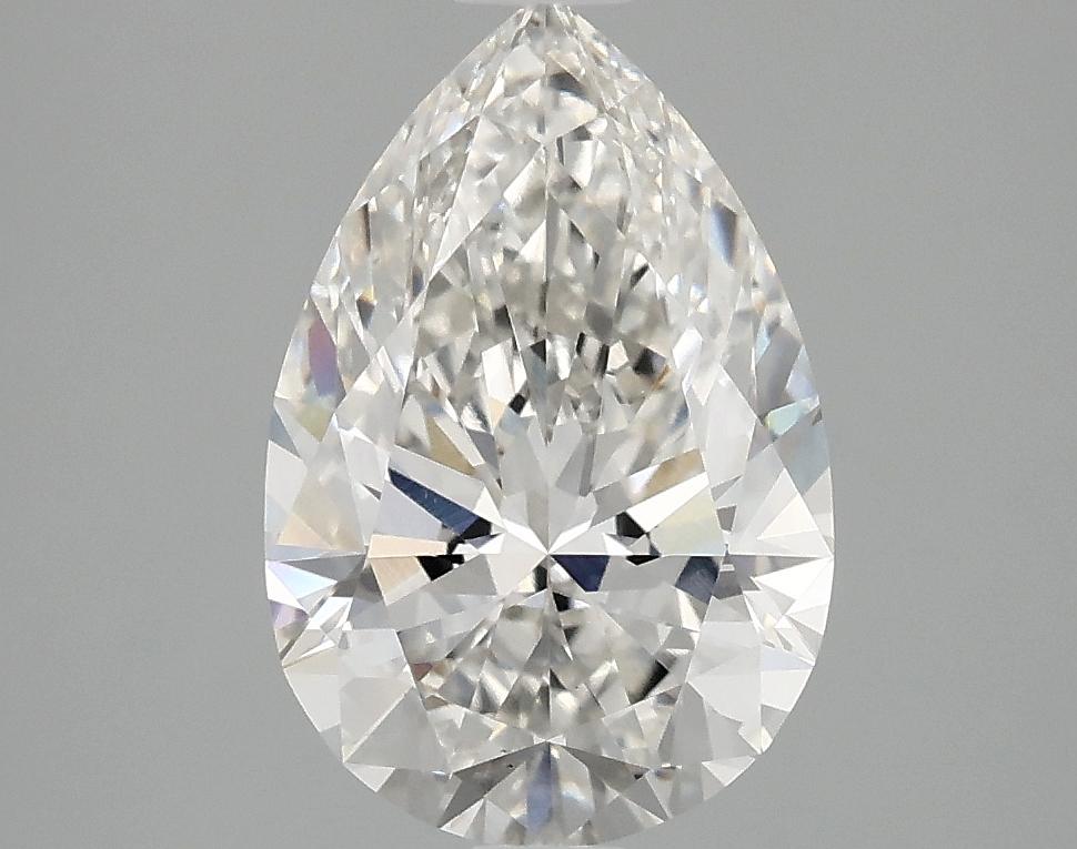 2.42 Carat Pear Shaped Excellent Cut VS1 IGI Certified Lab Grown Diamond