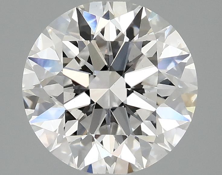 2.55 Carat Round Shaped Excellent Cut VS1 IGI Certified Lab Grown Diamond