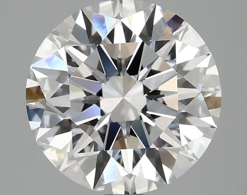 3.08 Carat Round Shaped Ideal Cut VVS2 IGI Certified Lab Grown Diamond