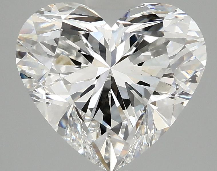 3.03 Carat Heart Shaped Ideal Cut VS1 IGI Certified Lab Grown Diamond