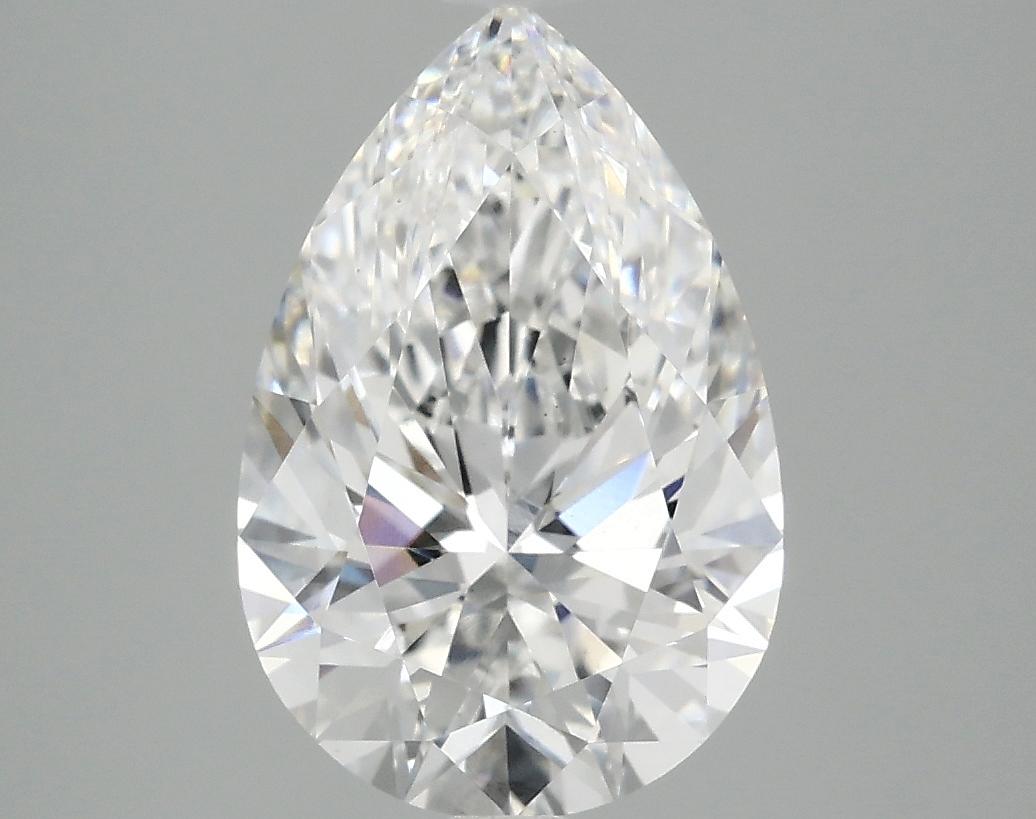 3.09 Carat Pear Shaped Excellent Cut VS1 IGI Certified Lab Grown Diamond