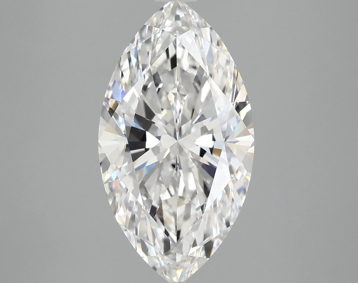 3.02 Carat Marquise Shaped Excellent Cut VVS2 IGI Certified Lab Grown Diamond