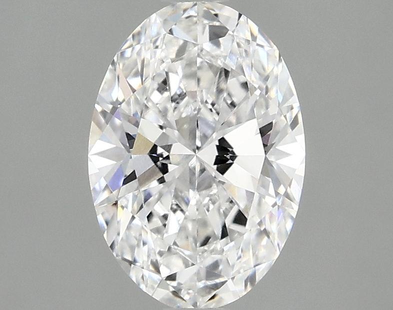 1.5 Carat Oval Shaped Ideal Cut VVS2 IGI Certified Lab Grown Diamond