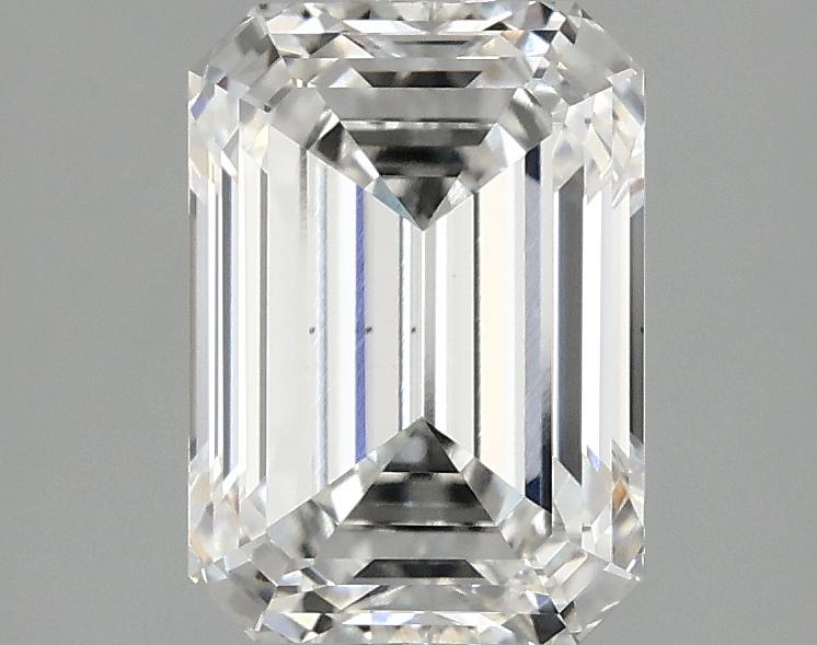 2.1 Carat Emerald Shaped Ideal Cut VS1 IGI Certified Lab Grown Diamond