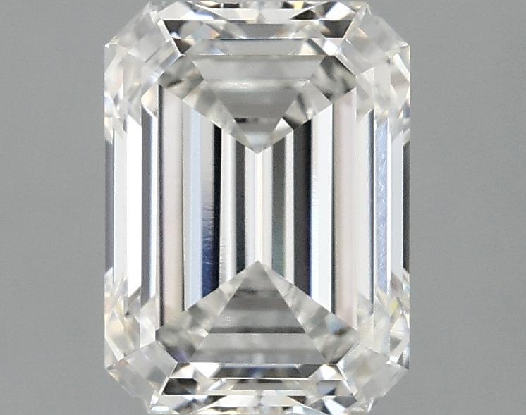 2.05 Carat Emerald Shaped Excellent Cut VVS2 IGI Certified Lab Grown Diamond
