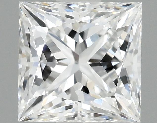 0.97 Carat Princess Shaped Ideal Cut VVS2 IGI Certified Lab Grown Diamond