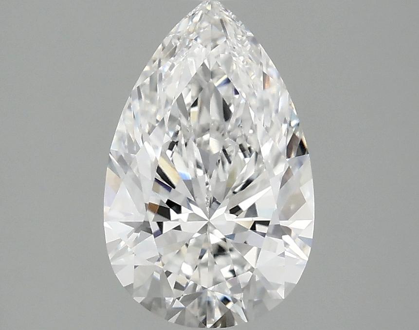 1.59 Carat Pear Shaped Ideal Cut VVS2 IGI Certified Lab Grown Diamond
