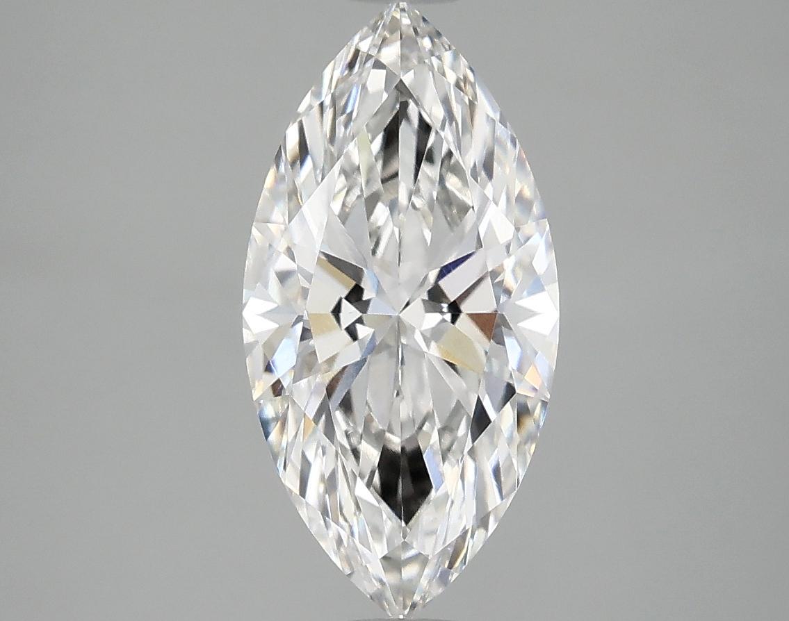 2.1 Carat Marquise Shaped Ideal Cut VVS2 IGI Certified Lab Grown Diamond