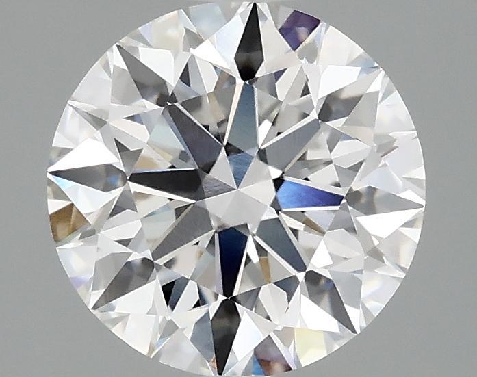 2.09 Carat Round Shaped Excellent Cut VVS2 IGI Certified Lab Grown Diamond