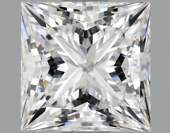 1.08 Carat Princess Shaped Ideal Cut VVS2 IGI Certified Lab Grown Diamond