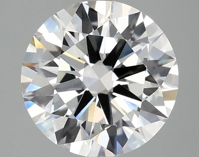 2.03 Carat Round Shaped Ideal Cut VVS2 IGI Certified Lab Grown Diamond