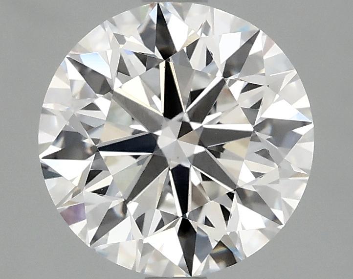 2.4 Carat Round Shaped Excellent Cut VVS2 IGI Certified Lab Grown Diamond