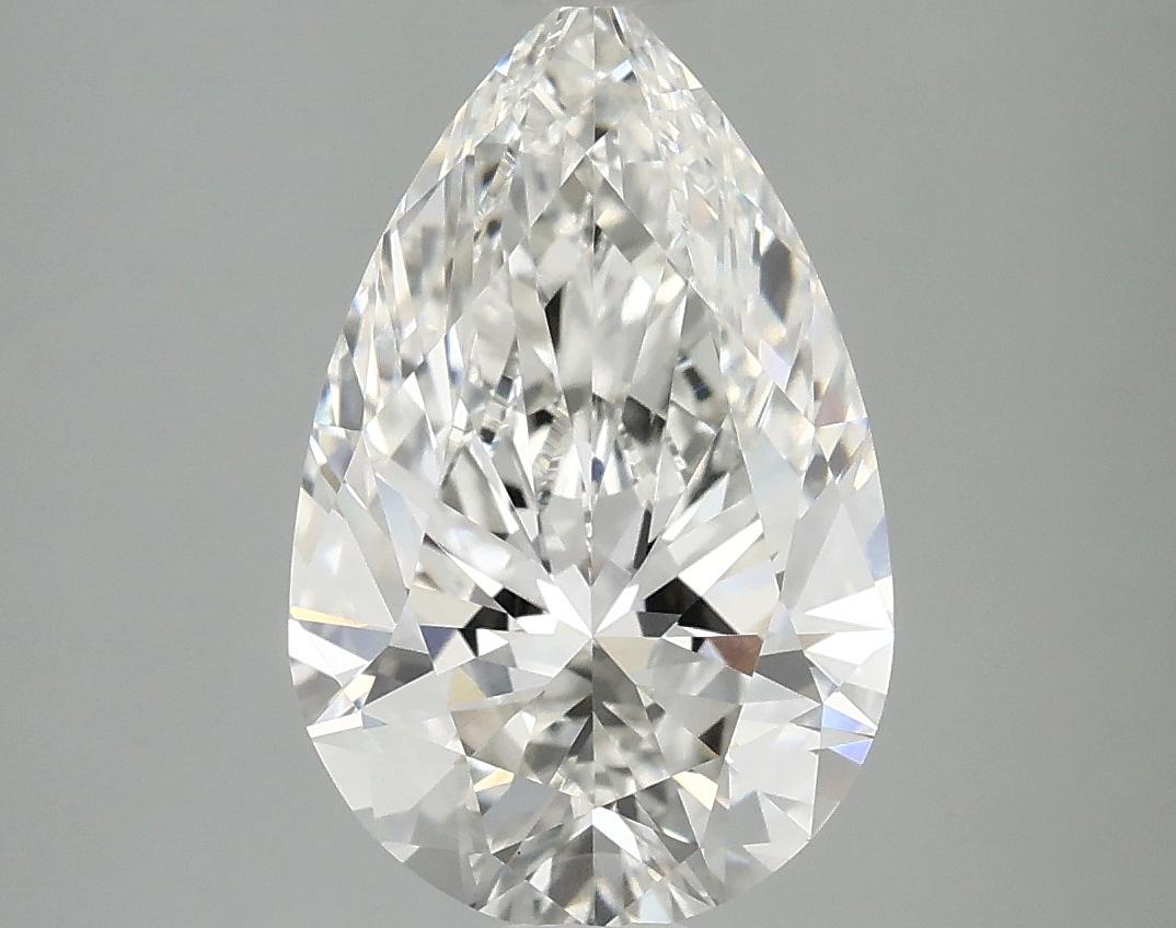 3.09 Carat Pear Shaped Ideal Cut VS1 IGI Certified Lab Grown Diamond