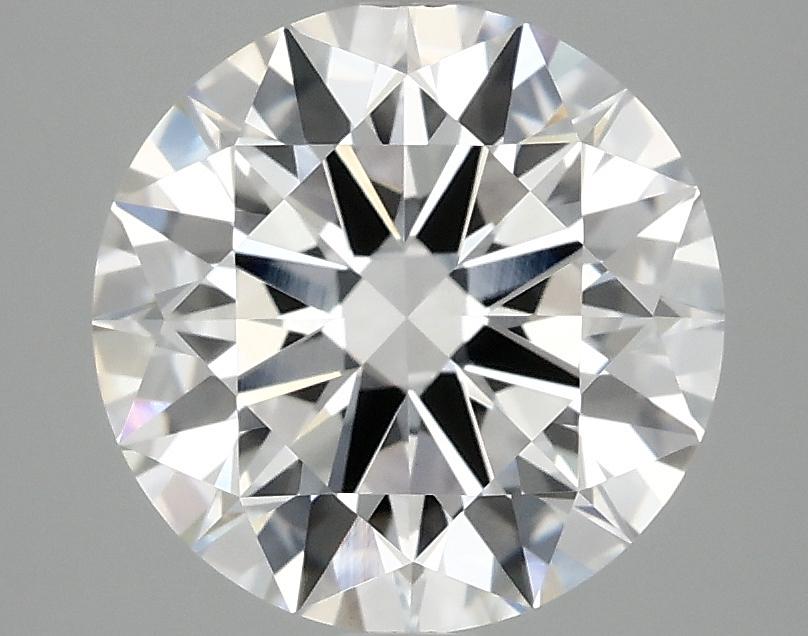 3.06 Carat Round Shaped Ideal Cut VVS2 IGI Certified Lab Grown Diamond