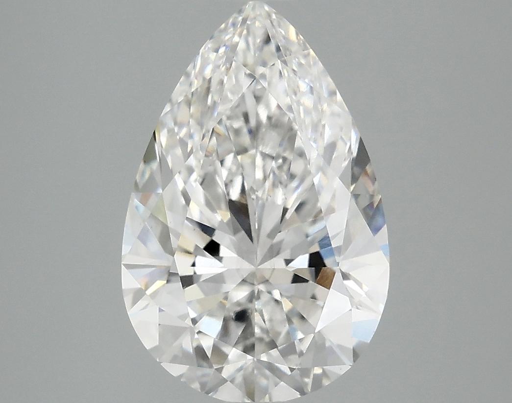 3.04 Carat Pear Shaped Excellent Cut VS2 IGI Certified Lab Grown Diamond