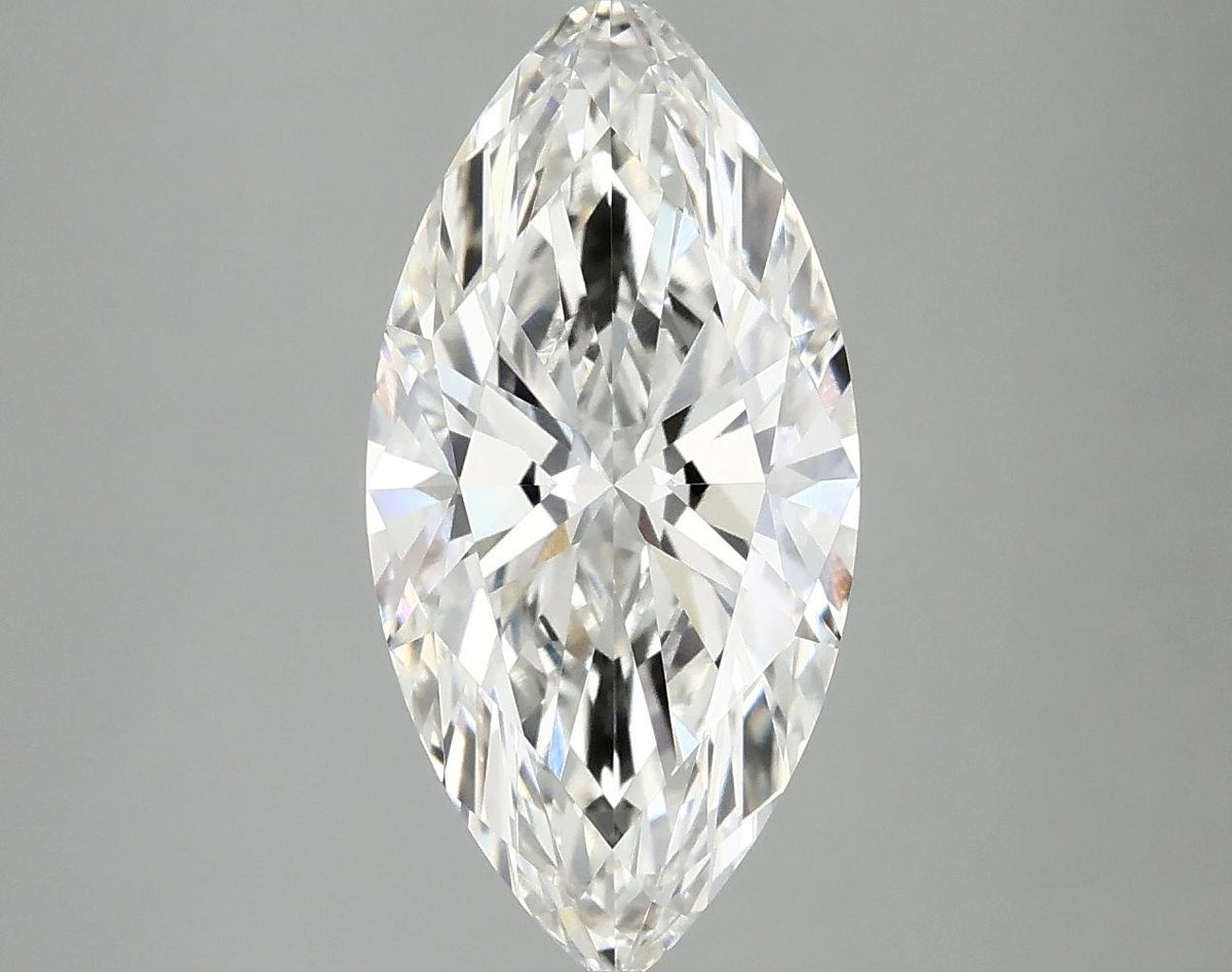 3.05 Carat Marquise Shaped Excellent Cut VVS1 IGI Certified Lab Grown Diamond