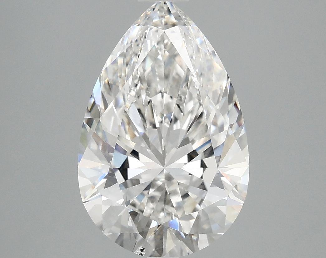3.09 Carat Pear Shaped Excellent Cut VS2 IGI Certified Lab Grown Diamond
