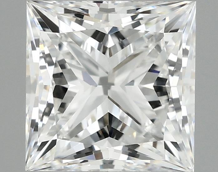1.88 Carat Princess Shaped Ideal Cut VVS2 IGI Certified Lab Grown Diamond