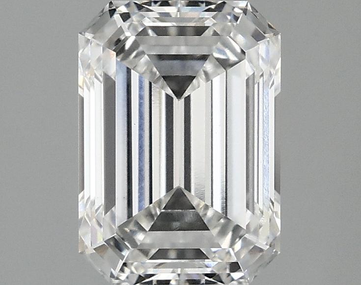 2.07 Carat Emerald Shaped Ideal Cut VVS2 IGI Certified Lab Grown Diamond