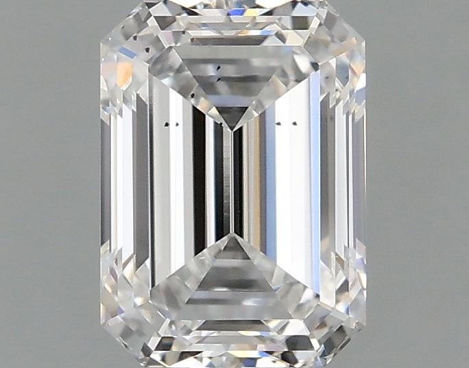 1.09 Carat Emerald Shaped Excellent Cut SI1 IGI Certified Lab Grown Diamond
