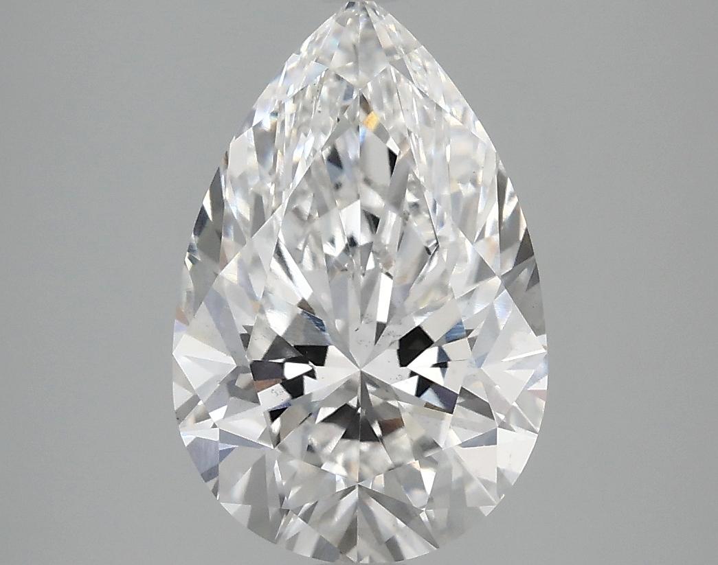 3.09 Carat Pear Shaped Excellent Cut VS2 IGI Certified Lab Grown Diamond